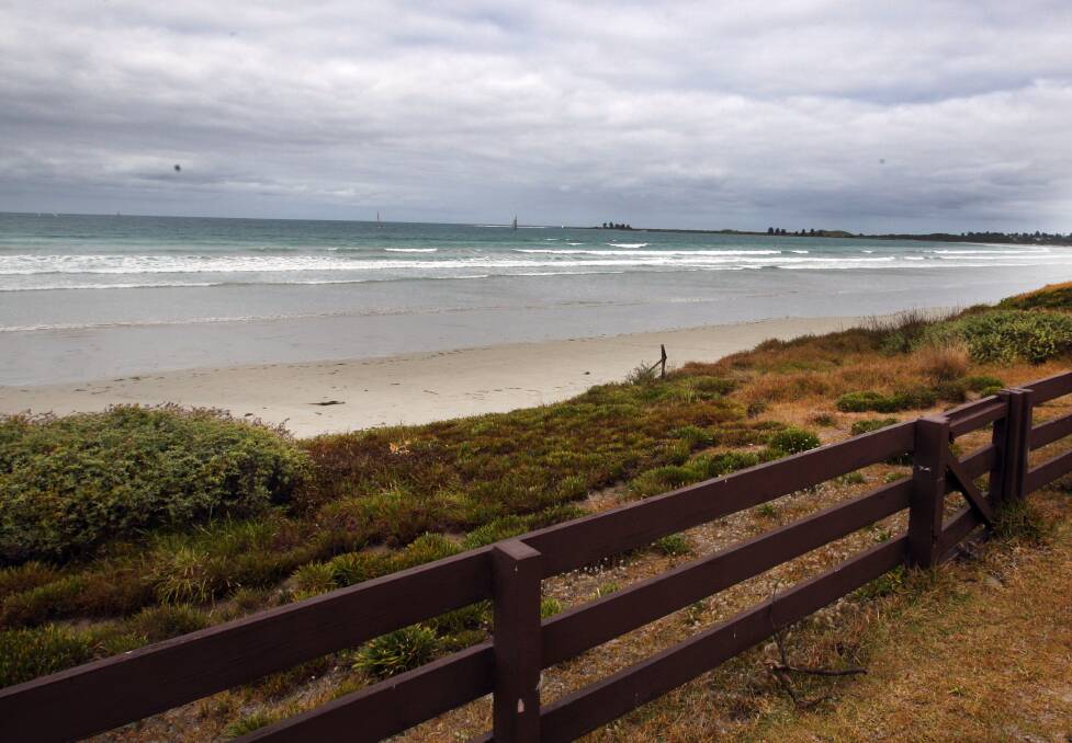  An original East Beach house at 184 Griffith Street, Port Fairy, with this ocean view sold at auction for $1.38 million.