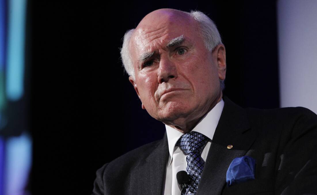 Victorian Premier Denis Napthine has welcomed support from Liberal PM John Howard (pictured) in his state election campaign. Picture: FAIRFAX