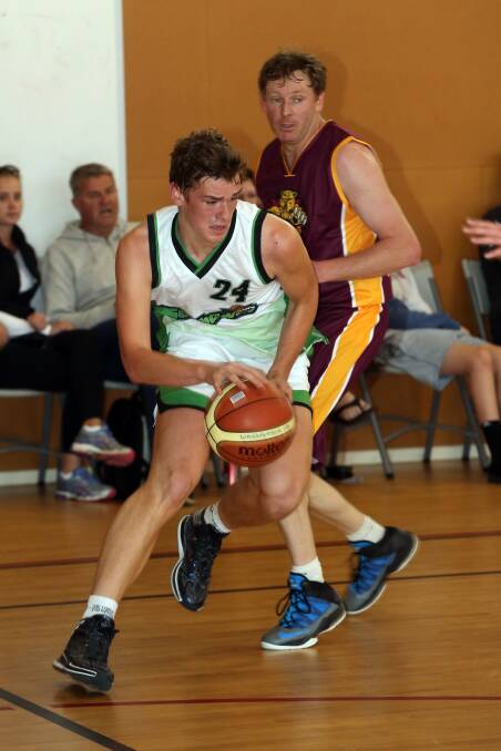 Seahawks’ Jeremy Bolden helped his side to victory over the Stawell Wildcats. 
