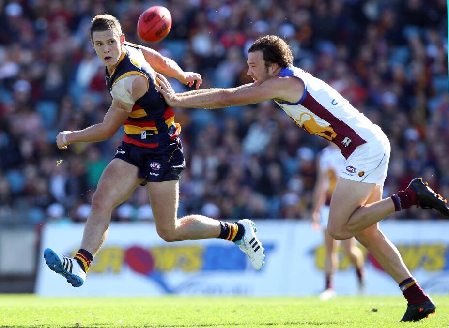 Former Timboon Demon Luke Thompson is ready for a big season with Adelaide. Picture: GETTY IMAGES
