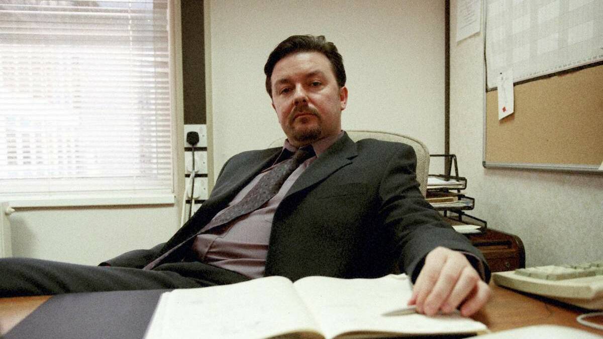 Ricky Gervais as David Brent in The Office UK. Picture file