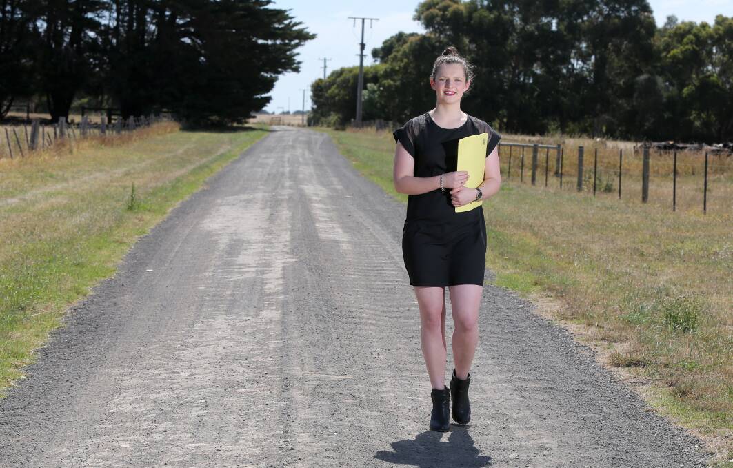 Mortlake P-12 College dux Charmarelle McCarroll, 18, received the school’s highest ATAR score