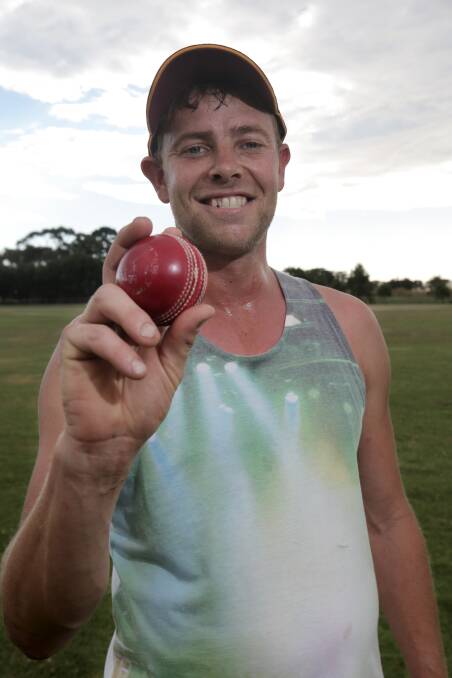 Luke Ryan took 5-79 to be the pick of the Grassmere bowlers in his side’s win over Red Cliffs yesterday at Bendigo Country Week. 