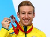 Australian diver Matthew Mitcham has claimed the Commonwealth Games one-metre springboard silver medal. PICTURE: GETTY