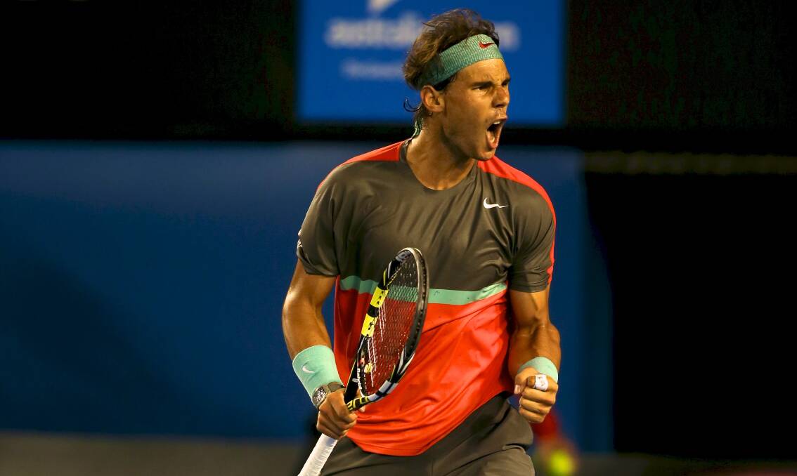 Rafael Nadal will be Warrnambool's official representative in the 2015 Australian Open. 