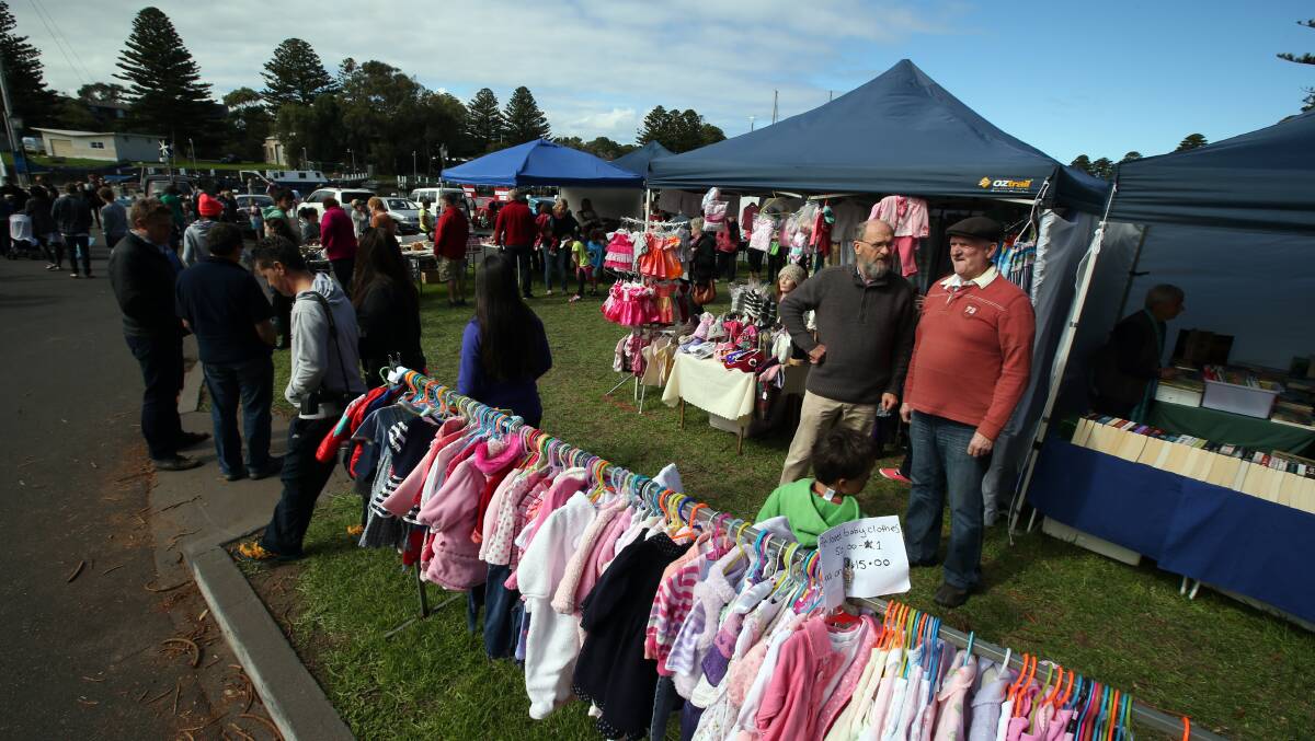 Port Fairy Easter Market. Picture: DAMIAN WHITE