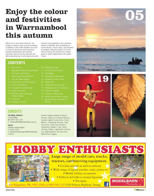 Out & About Warrnambool Autumn 2016