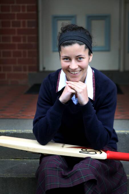 Grace Lee, 18, has returned from a cricket tour to Japan. 
