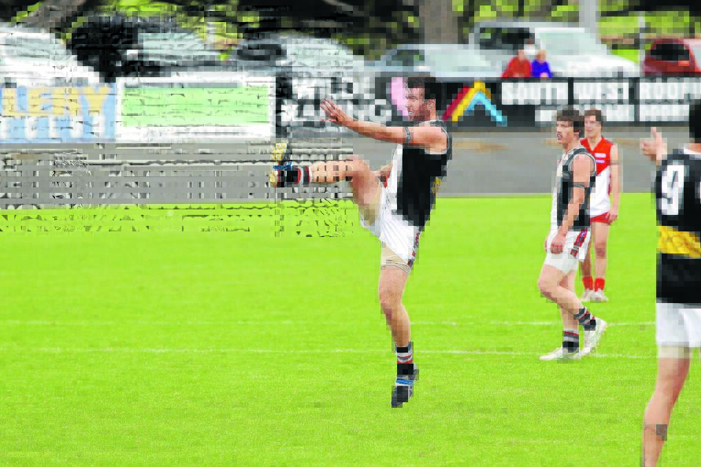 Ben Dobson in action for Koroit in 2013. Picture: DAMIAN WHITE