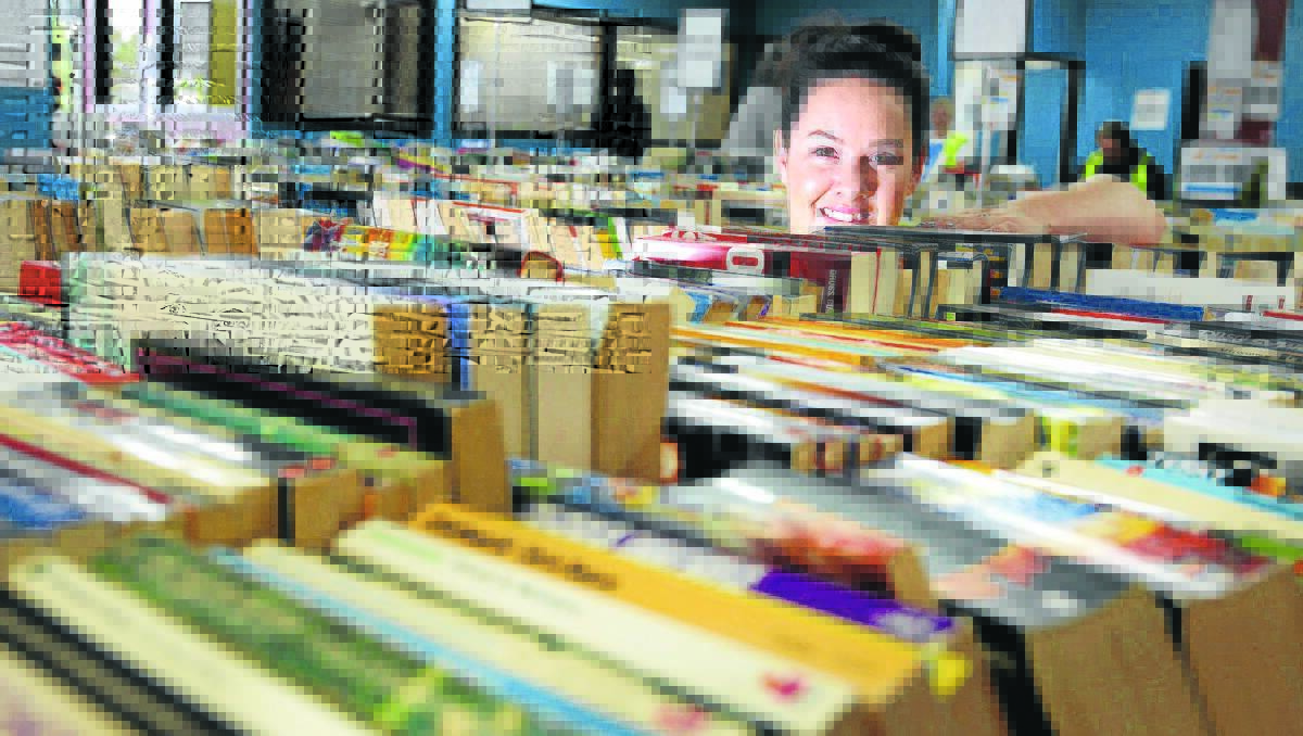 Lifeline’s manager of community engagement in the south-west, Chloe Brian, said the inaugural Easter fund-raising book fair is likely to become an annual event.