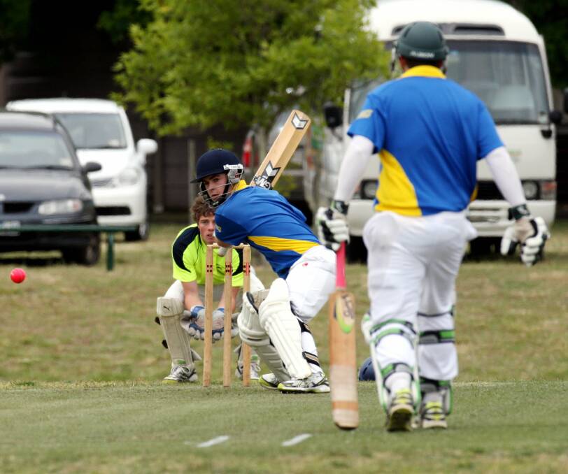 West Warrnambool opener Alastair Templeton, pictured at the Twenty 20 Festival of Cricket, is refusing to get carried away with his strong start to the season.  111203LP16 Picture: LEANNE PICKETT