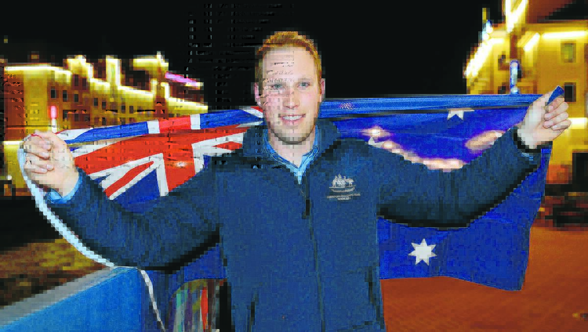 Camperdown’s Cameron Rahles-Rahbula is “wrapped” to be chosen as Australia’s flag bearer for the Winter Paralympic Games at Sochi. 