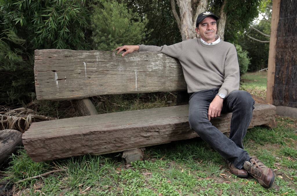 Kirkstall resident Joel Wright is co-ordinator of the South West Aboriginal Language Program, which is helping to revive local indigenous languages through the region’s schools.          140404RG13 Picture: ROB GUNSTONE