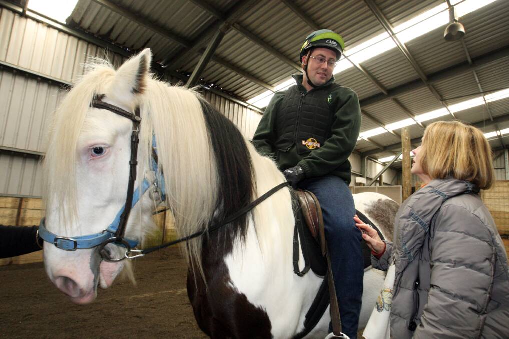 Top trainer inspired by disabled riders