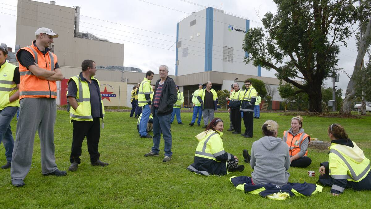 Workers at Fonterra’s Cobden factory were evacuated yesterday due to an ammonia leak. 