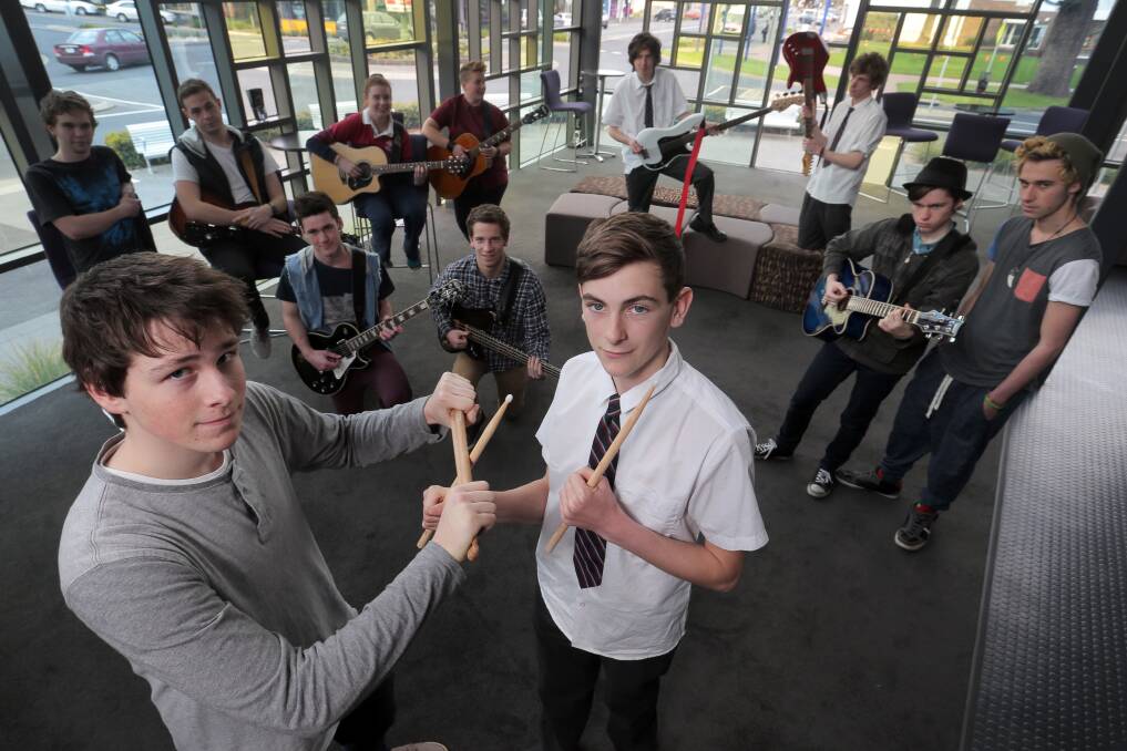 Young local bands will get to showcase their talents in the FReeZA Push Start Battle of the Bands in Warrnambool this week. 
 Picture: ROB GUNSTONE