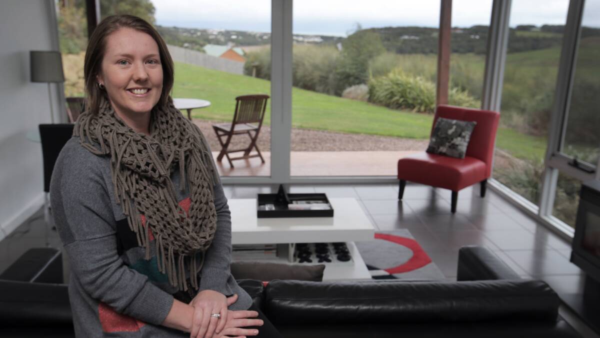 Port Campbell’s Anchors co-owner Tanya White says the boutique apartments had been busy despite the wintry weather. 