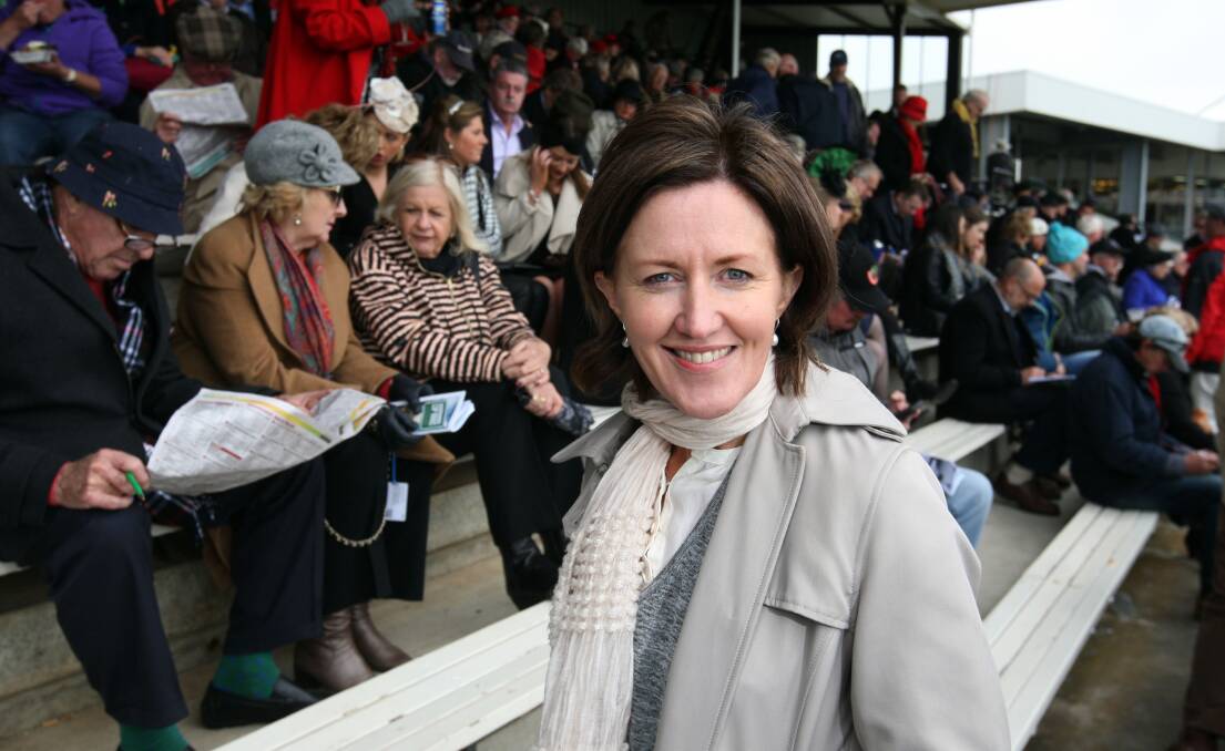 Former jockey Therese Patton is excited to be back at the Warrnambool carnival. 150506LP01 Picture: LEANNE PICKETT