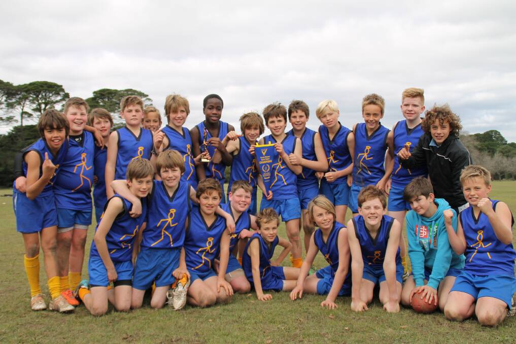 St Joseph’s Primary School boys are aiming for back-to-back School Sport Victoria titles. Their next step is quarter-finals.