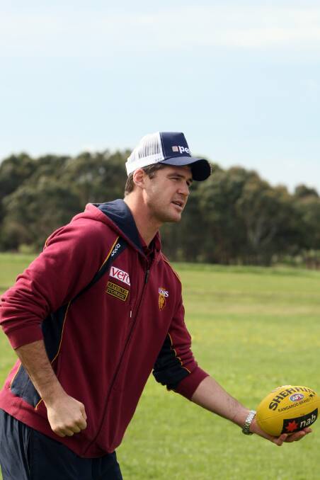 South Warrnambool export Jonathan Brown has stepped down as Brisbane Lions' captain