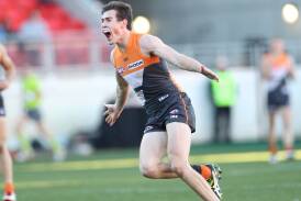 Dartmoor export Jeremy Cameron's emergeance as a power forward for the GWS Giants in the AFL has prompted his local club to switch from being known as the Swans to the Giants. 