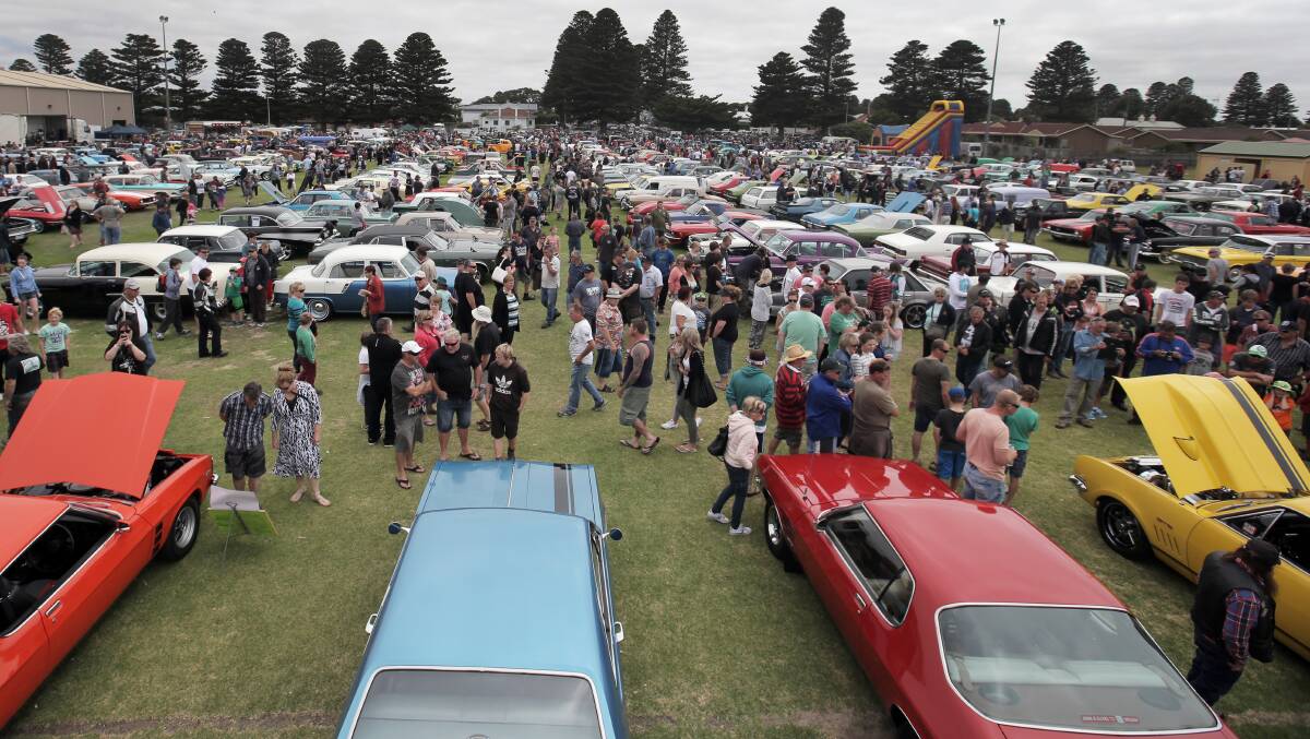 South West Street Rodders Show and Shine at Port Fairy.