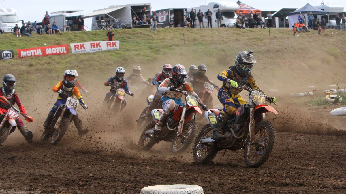 Victorian Junior Motocross Championships’ opening round at Lake Gillear.
