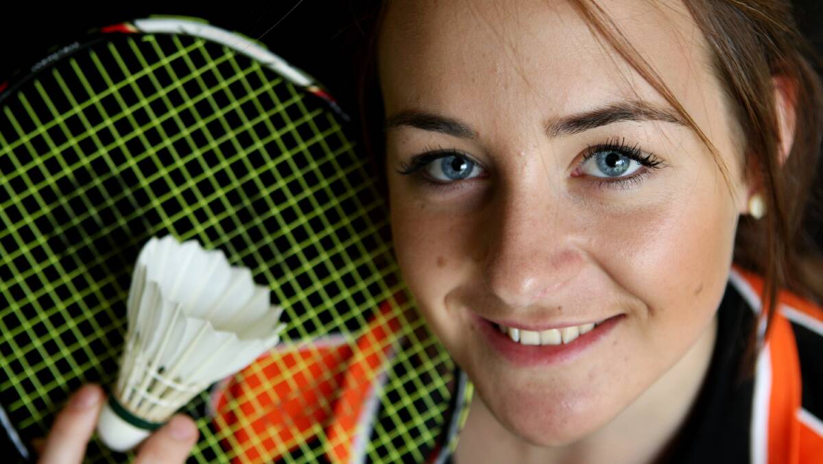 Rhianna McLeod from Warrnambool represented Northern Territory in U/17 Badminton Australian Championships