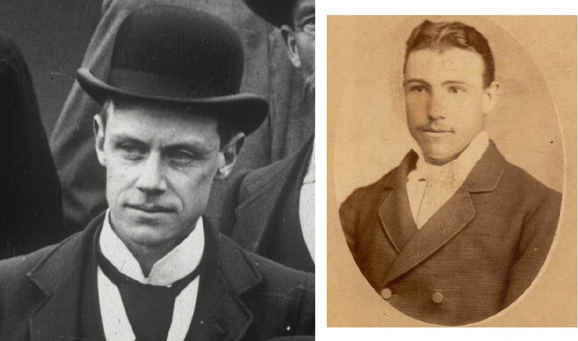 Pictured left is entrepreneur Thomas Rome (source: The Arts Centre, Performing Arts Collection, Melbourne) who recorded performer John James Villiers (pictured right, source: Rosemary Szente).