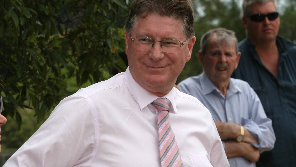 Premier Denis Napthine officially opened Tyrendarra's new court facilities on Saturday.
