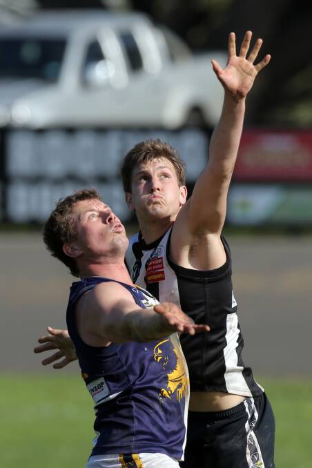 COUNT ME IN: Former Camperdown and Woorndoo Mortlake ruckman Heath Moloney has signed with Warrnambool and District league club Nirranda. 