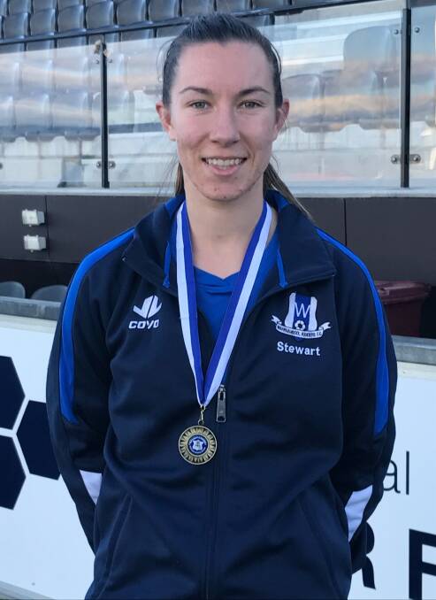 BEST IN THE LEAGUE: Warrnambool Rangers' Isobel Stewart won the BDSA division one women's best and fairest award.
