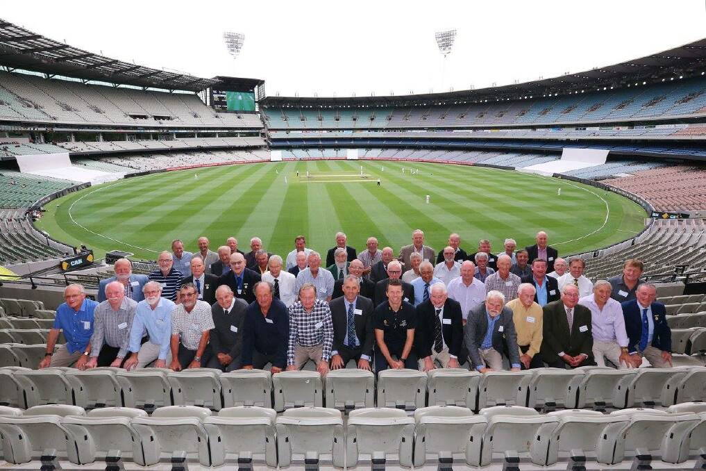 SALT OF THE EARTH: A strong contingent of volunteers were recognised for their long-time service to cricket at a Cricket Victoria Luncheon during the Victoria versus New South Wales Sheffield Shield match earlier this month. Picture: Cricket Victoria