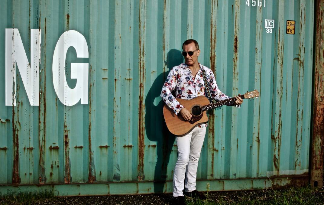 NO INTRO: Oz music legend James Reyne plays at the Lighthouse Theatre on Saturday.