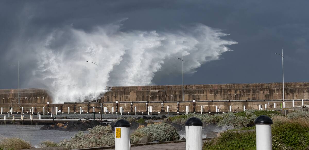 Boom Boom: wild weather an ongoing treat for photographers and surfers