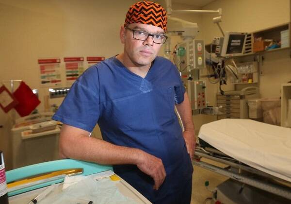 Royal Children's Hospital burns surgeon Warwick Teague
