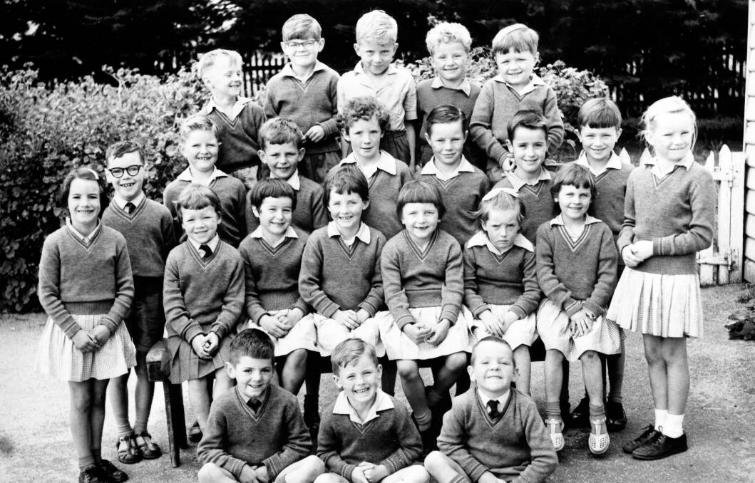 CHARACTERS: Children from St Columba’s School in Illowa in the 1960s. The Illowa community will gather on the weekend to celebrate their two former schools. 