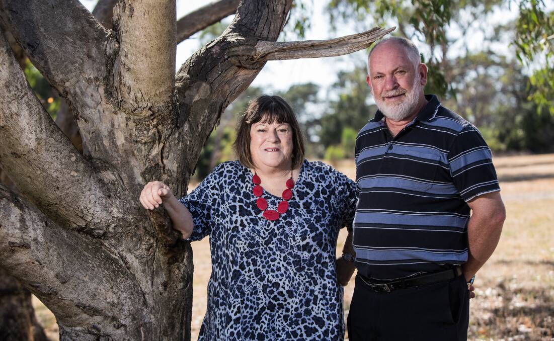 Outstanding service: Anne-Maree and Frank Huglin are recipients for this year's Moyne Shire Citizen of the Year awards. Hawkesdale will host Moyne Shire's official Australia Day ceremony this Saturday. Picture: Christine Ansorge