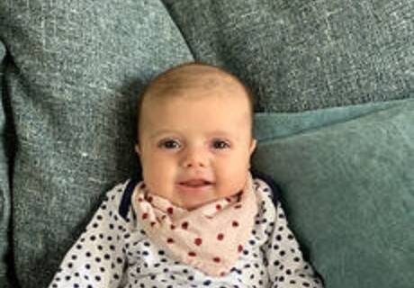 PRECIOUS ANGEL: Lucia Crinis passed away from a rare genetic condition when she was only 99 days old. More than 250 people will run in her honour. Picture: Supplied