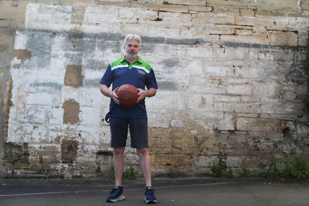 DEDICATION: Graeme Mitchell's contribution to basketball across the region spans more than 30 years. Picture: Emma Stapleton