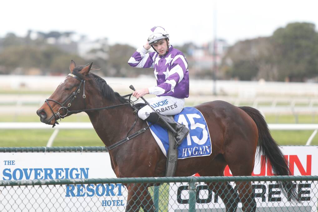 BACK: Warrnambool Jockey Declan Bates is looking forward to a return to racing after injury. Picture: Mark Witte.