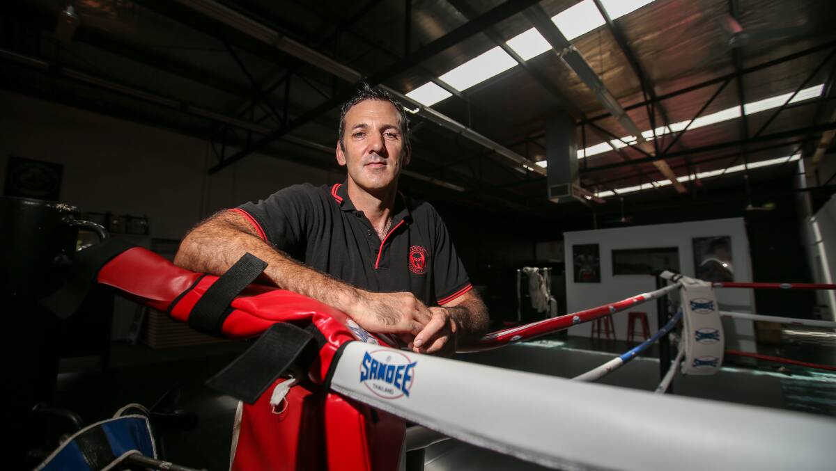 PASSION: David Gibb is so passionate about martial arts he decided to do it full-time and open his own business, Spartan MMA. Photo: Amy Paton