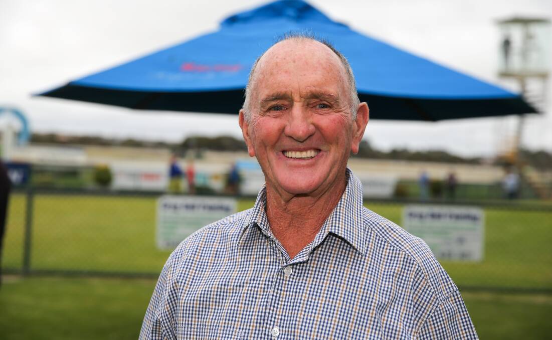 BACK ON TRACK: Camperdown's Denis Daffy has resumed training again after recovering from having his right hip replaced eight weeks ago. Picture: Rob Gunstone