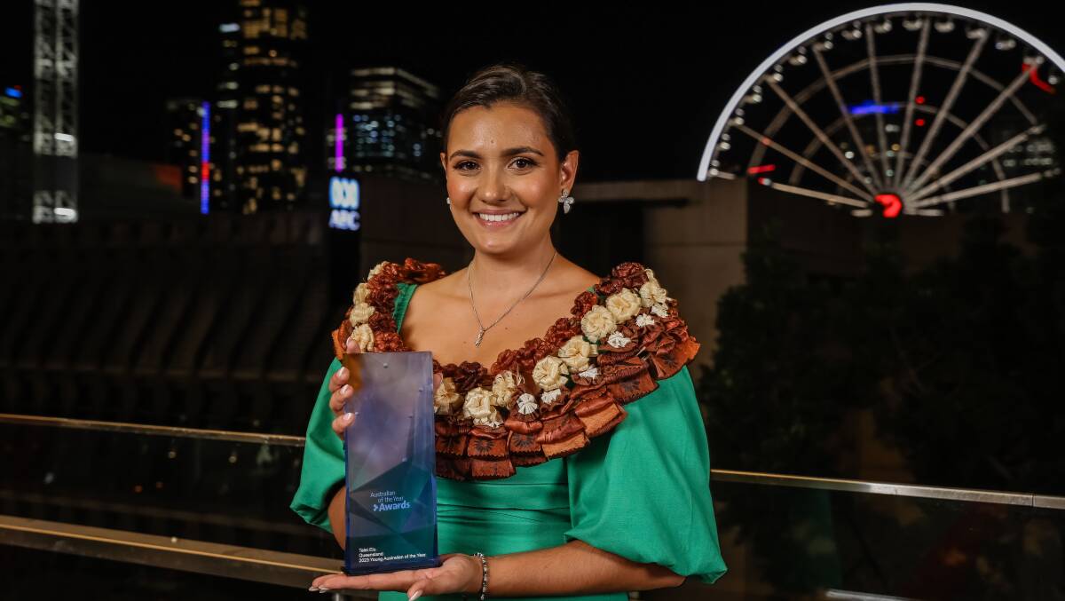 Queensland's 2023 Young Australian of the Year, Talei Elu. Picture by Salty Dingo