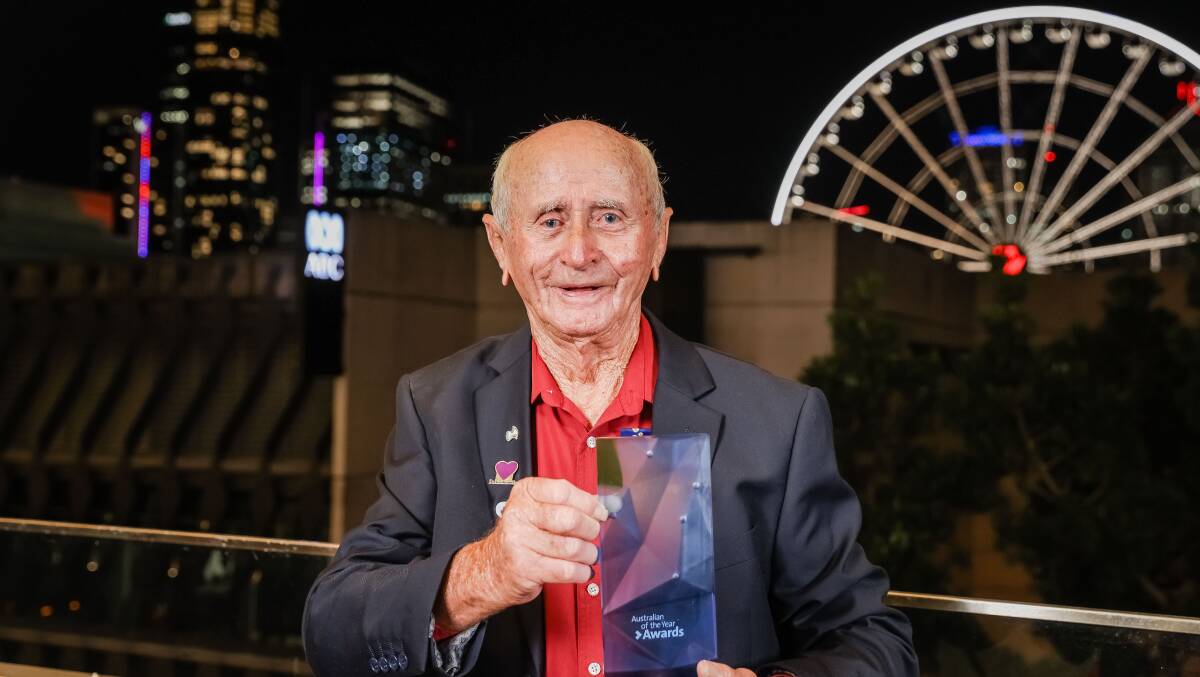 Queensland Senior Australian of the Year for 2023 is Claude Lyle Harvey OAM. Picture by Salty Dingo