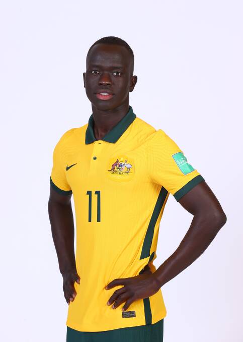 The 2023 Young Australian of the Year for South Australia, Awer Mabil. Picture supplied