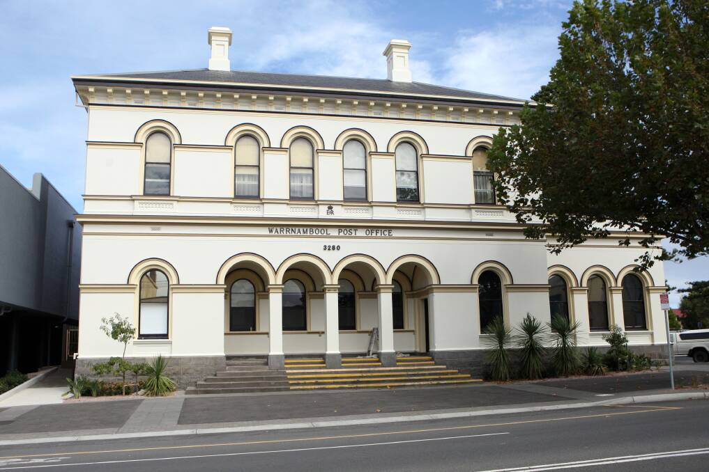 Warrnambool Post Office before it was sold off by Australia Post