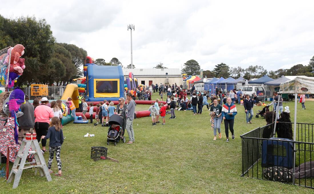 A big crowd enjoying the Port Fairy when it was last held in 2019. The show will be back in action this Saturday with fine weather forecast. Picture by Anthony Brady