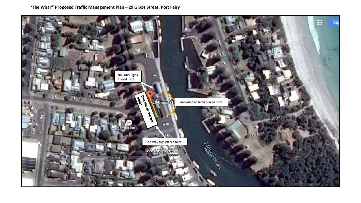 Traffic plan is on the table for new wharf development