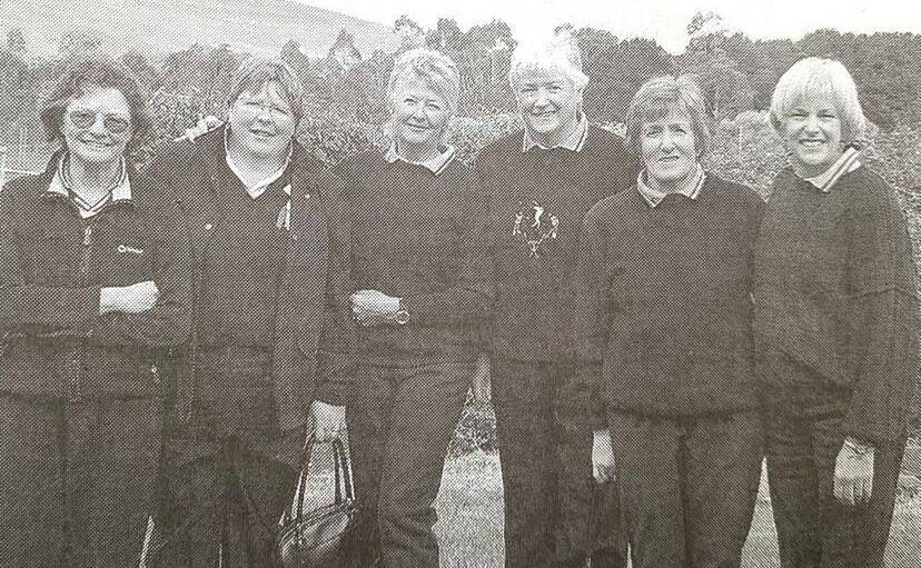 TEAM: Port Fairy golfers Margaret Sinnott, Suzanne Napier, Sally Clark, Merle Rantall, Beryl Duncan and Jane Thompson.